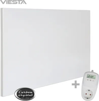 Produktbild von H500 Carbon Crystal Heizpaneel 500 Watt mit TH10 Thermostat Wand/Decke