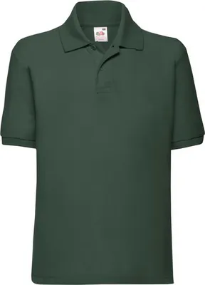 Image de Fruit of the Loom - Polo « 65/35 » pour enfants FK2570 (104) (vert bouteille)