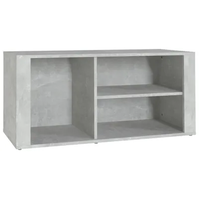 Immagine prodotto di vidaXL Portascarpe grigio cemento 100x35x45 cm materiale a base di legno