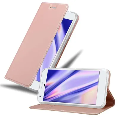 Produktbild von Cadorabo Handyhülle für Google PIXEL Schutz Hülle in Rosa Cover Etui Book Case Booklet