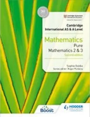 Immagine prodotto di Cambridge International AS & A Level Mathematics Pure Mathematics 2 and 3
