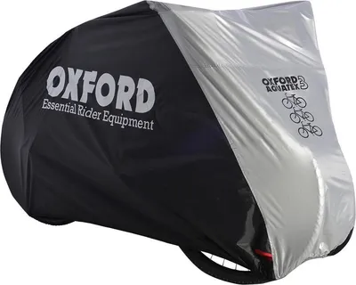 Produktbild von Wasserdichte Fahrradabdeckung – E-Bike-Abdeckung für 3 Fahrräder – Fahrradabdeckung von bester Qualität – Oxford Aquatex Fahrradabdeckung für 3 Fahrräder – Outdoor-Abdeckung für 3 Fahrräder – Outdoor-Fahrradabdeckung