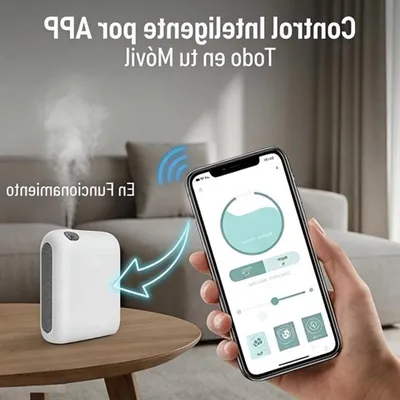 Automatischer Duftspender mit Zeitfunktion und App-Steuerung für Hotel, Bad, Wohnzimmer und Büro - Duftverbreitung