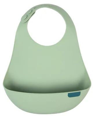 Image de Bavoir en silicone Difrax - Pistache | Extra