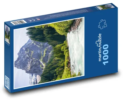 Obrázek produktu pro Puzzle 1000 Horská krajina s řekou - martinpuzzle