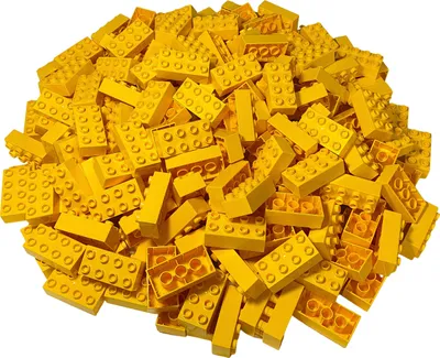 Obrázek produktu pro Stavebnice LEGO® DUPLO® 2x4 kostky Basic Yellow - 3011 NEW! Množství 50x