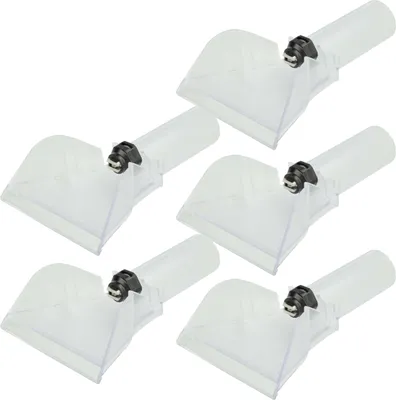 Produktbild von vhbw 5x Polsterdüse kompatibel mit Kärcher Puzzi 9/1 Bp Pack, 9/1 Bp Pack Adv Staubsauger, 10,7 cm