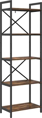 Zdjęcie produktu dla vidaXL Regał z wędzonego dębu 56 x 34 x 171 cm Materiał drewnopochodny