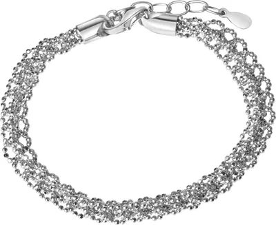 Produktbild von V Armband 925/- Sterling Silber 19,5cm weiß 352260037