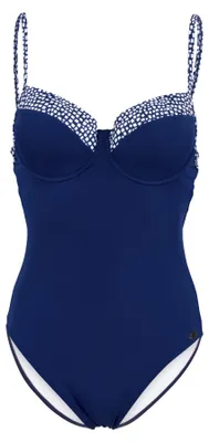 Productafbeelding van Fashy 21847 Zwempak, blauw, maat 42 / Dames, blauw, maat 42