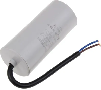 Obrázek produktu pro UNIVERZÁLNÍ - KONDENZÁTOROVÝ ELEKTROL. S vodičem 25 µF 450 V -