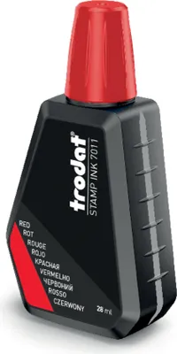 Image de trodat 7011 C Encre "7011", pour tampon encreur, rouge