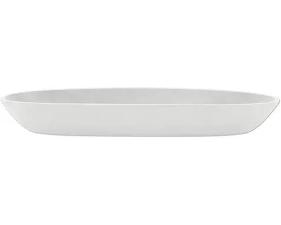 Produktbild von Blumentopf Untersetzer Ecopots Sofia Kunststoff 25,6 x 11,7 x 3 cm weiß