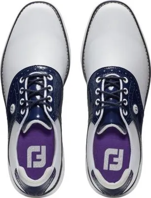 Produktbild von Footjoy Traditions Damen-Golfschuhe Weiß