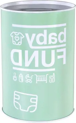 Obrázok produktu pre Oceľová pokladnička na darčeky – darček pre budúceho otca – 10 x 10 x 15 cm