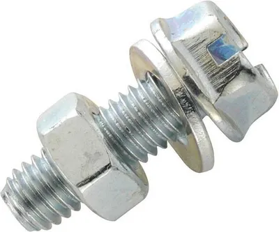 Produktbild von Schutzblechschraube Sechskant verzinkt 5x25mm Mutter U-scheibe