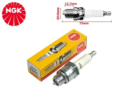 Obrázok produktu pre Zapaľovacia sviečka NGK B8HS pre dvojtaktné motory - jednoelektródová, 14 mm