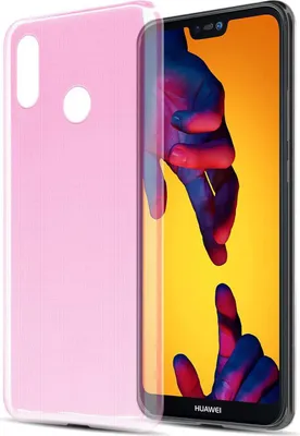 Produktbild von Cadorabo Hülle für Huawei P20 LITE 2018 / NOVA 3E Schutz Hülle in Pink Schutzhülle TPU Silikon Cover Etui Case