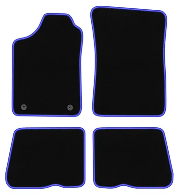 Immagine prodotto di Tappetini in velluto Nero/Blu per Renault 19 1988-1996 Set 4 pezzi