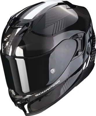 Produktbild von Scorpion Exo-520 Evo Air Laten Integralhelm Schwarz / Weiss XS