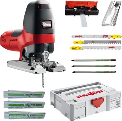 Produktbild von Mafell Präzisionsstichsäge P1cc MaxiMAX 230 V + 3x Zollstock + 3x Bleistift