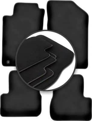 Image de Tapis de sol haut de gamme pour : Peugeot 206 berline, break, CC, cabriolet (1998-2010)