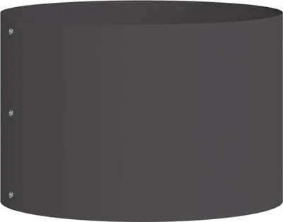 Produktbild von vidaXL Pflanzenring Schwarz 30 x 30 x 20 cm Kaltgewalzter Stahl
