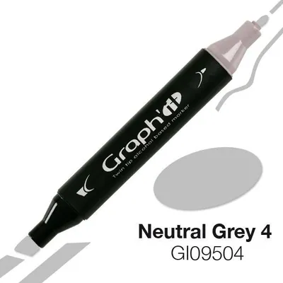 Produktbild von Graph'It Marker mit Doppelspitze - Neutralgrau 4