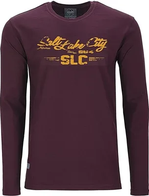 Produktbild von Übergrößen Longshirt SLC orange AHORN SPORTSWEAR Maroon Red 3XL