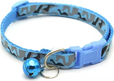Produktbild von Hundehalsband Camuflage 1,5 x 25-40 cm Blau