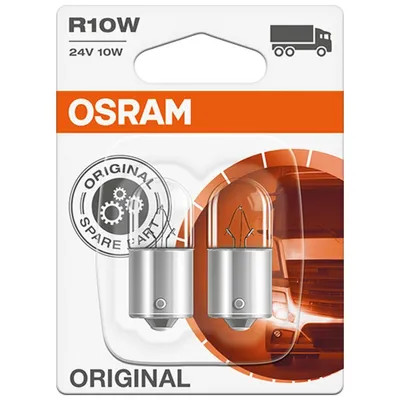 Obrázok produktu pre OSRAM ORIGINAL R10W BA15s 24 V/10 W (blistrové balenie 2 ks)