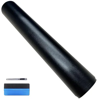 Obrázok produktu pre Matná vinylová fólia, samolepiaca, matná čierna, 5 x 900 cm