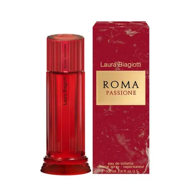 Zdjęcie produktu dla Laura Biagiotti Roma Passione, Kobiety, 100 ml, Butelka jednorazowa, Czarna porzeczka, Grejpfrut, Mandarynka, Jaśmin, Różowy, White peony, Bursztyn, Piżmo, Tonkowiec wonny, Wanilia