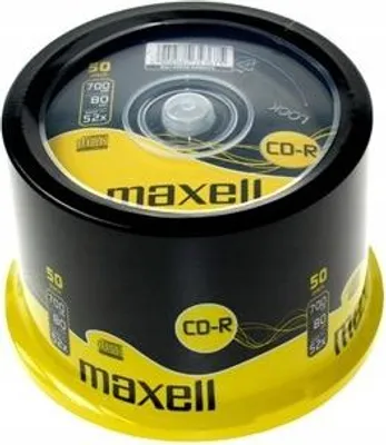 Immagine prodotto di MAXELL CD-R 700 MB 52x80 min, blister, płyta
