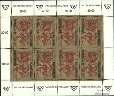 Produktbild von Briefmarken Österreich 1991 Mi 2032 Kleinbogen (kompl.Ausg.) gestempelt Tag d.Briefmarke