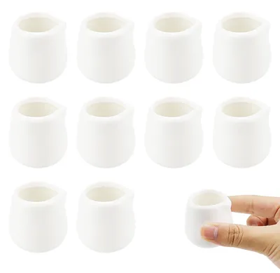 Zdjęcie produktu dla Zestaw 10 małych, ceramicznych dzbanków do mleka – pojemność 50 ml
