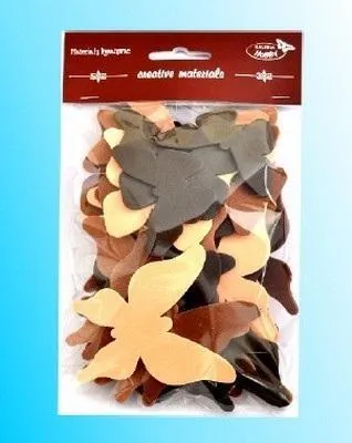 Image de Papillons bruns ton sur ton 52pcs