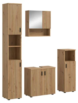 Produktbild von Badkombination Mone 1 | 4-teilig | Artisan Oak