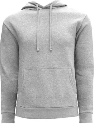 Produktbild von Uni PCH Fleece Pullover Hoody - Damen - Farbe: Heather Grey - Größe: XXL