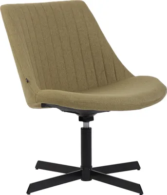 Produktbild von CLP Lounger Granby Stoff mit Metallgestell und Rückenlehne grün