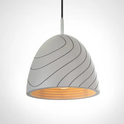 Produktbild von Pendelleuchte, E27, Lampe Für Wohnzimmer Esszimmer Küche, Höhenverstellbar Farbe Beton-Grau