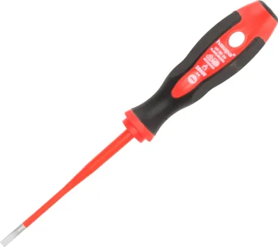 Produktbild von Haupa VDE-isolierter Schlitzschraubendreher HupSlim 4 x 100 mm - Maxami