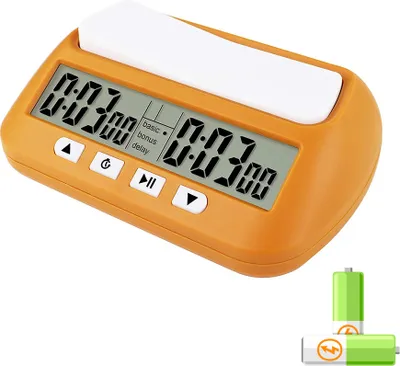 Produktbild von 3-in-1 tragbare professionelle Mehrzweck-Schachuhr Digitaler Schach-Timer Spieltimer