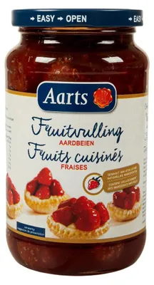 Immagine prodotto di Aarts Fruitvulling Strawberry 580g – Farcitura fruttata alla fragola per torte e pasticcini