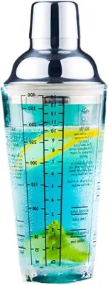 Produktbild von Famanu Cocktailset - 14oz Cocktailshaker mit Rezepten und Messglas