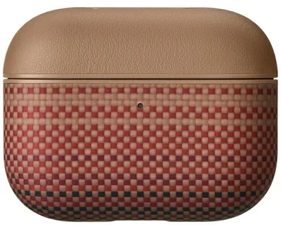 Produktbild von Etui PITAKA Aramid Fiber do AirPods Pro 3 sunset