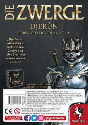 Produktbild von Pegasus Spiele, Verlags-u.Medienvertriebsges.m Die Zwerge Charakterpack: Djerun 1