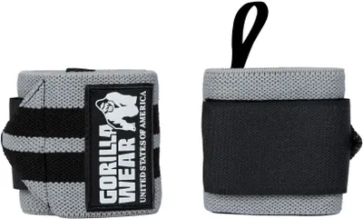 Obrázek produktu pro Návleky na zápěstí Gorilla Wear Pro - šedá/černá