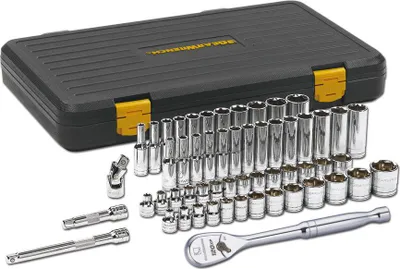 Obrázok produktu pre Sada nástrčných kľúčov Gearwrench 3/8" 120XP SAE/metrická, 56-dielna 80550P