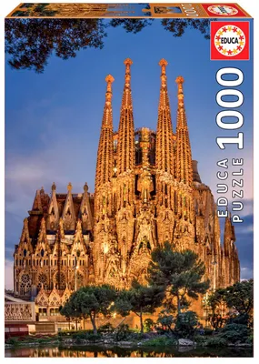 Produktbild von EDUCA Puzzle Sagrada Familia, Barcelona (Spanien) 1000 Teile